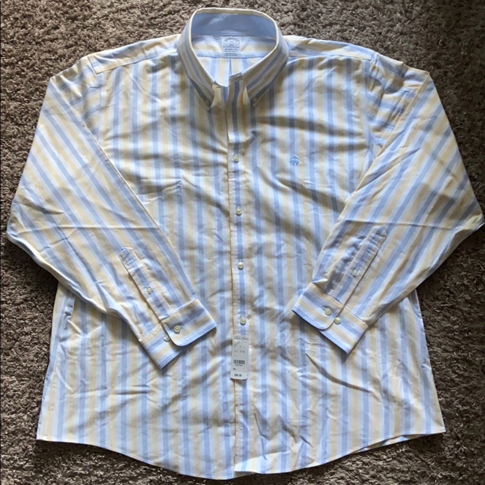Brooks Brothers Regent Fit Button Down Sz: XXL